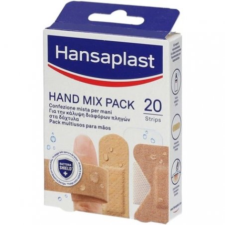 Hansaplast Hand Mix Pack Mixed Plasters 20 Plasters