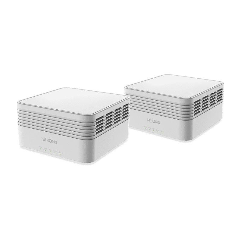 Strong MESHKITAX3000 mesh wi-fi system Dual-band (2.4 GHz / 5 GHz) Wi-Fi 6 (802.11ax) White 2 Internal