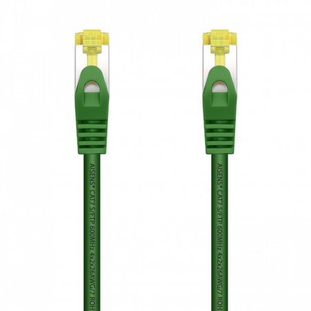 CABLE RED AISENS LATIGUILLO RJ45 LSZH CAT.7 SFTP PIMF 2.0M VERDE