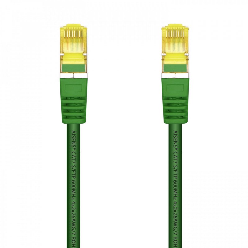 CABLE RED AISENS LATIGUILLO RJ45 LSZH CAT.7 SFTP PIMF 2.0M VERDE