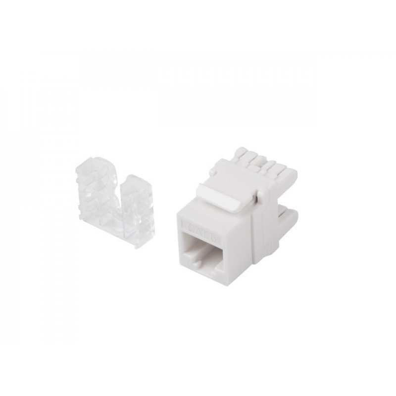 CONECTOR KEYSTONE LANBERG CAT.6 UTP RJ45 180 GRADOS