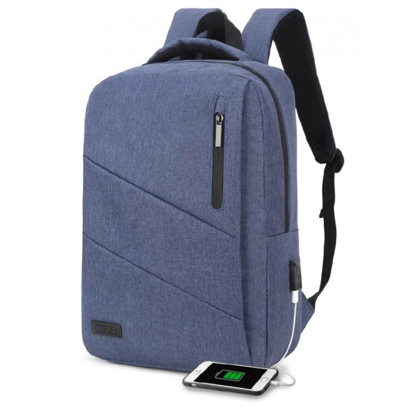 SUBBLIM City Backpack 39,6 cm (15.6") Sac à dos Bleu