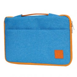 Maillon Technologique MTTOULOUSSE14BLUE sacoche d'ordinateurs portables 35,6 cm (14") Housse Bleu, Orange