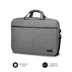 SUBBLIM SUB-LB-3ELB010 laptop case 39.6 cm (15.6") Toploader bag Grey