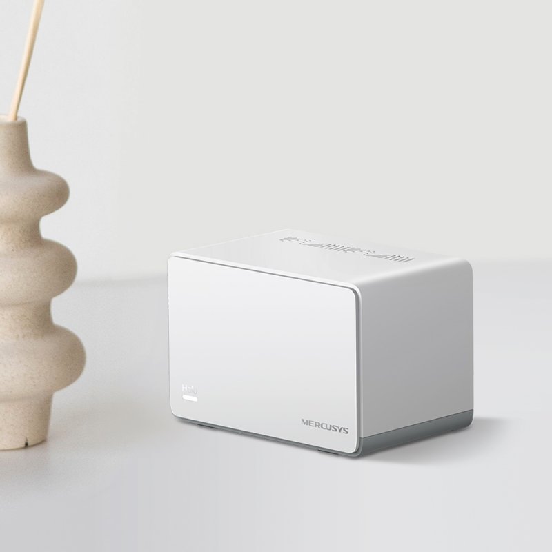 Mercusys HALO H70X (2-PACK) Bi-bande (2,4 GHz / 5 GHz) Wi-Fi 6 (802.11ax) Blanc 3 Interne