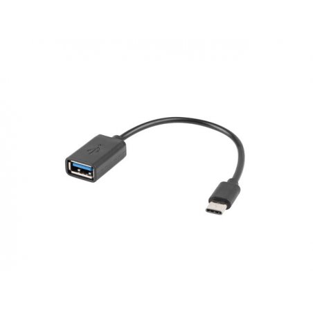 Lanberg AD-OTG-UC-01 câble USB 0,15 m USB 2.0 USB A USB C Noir