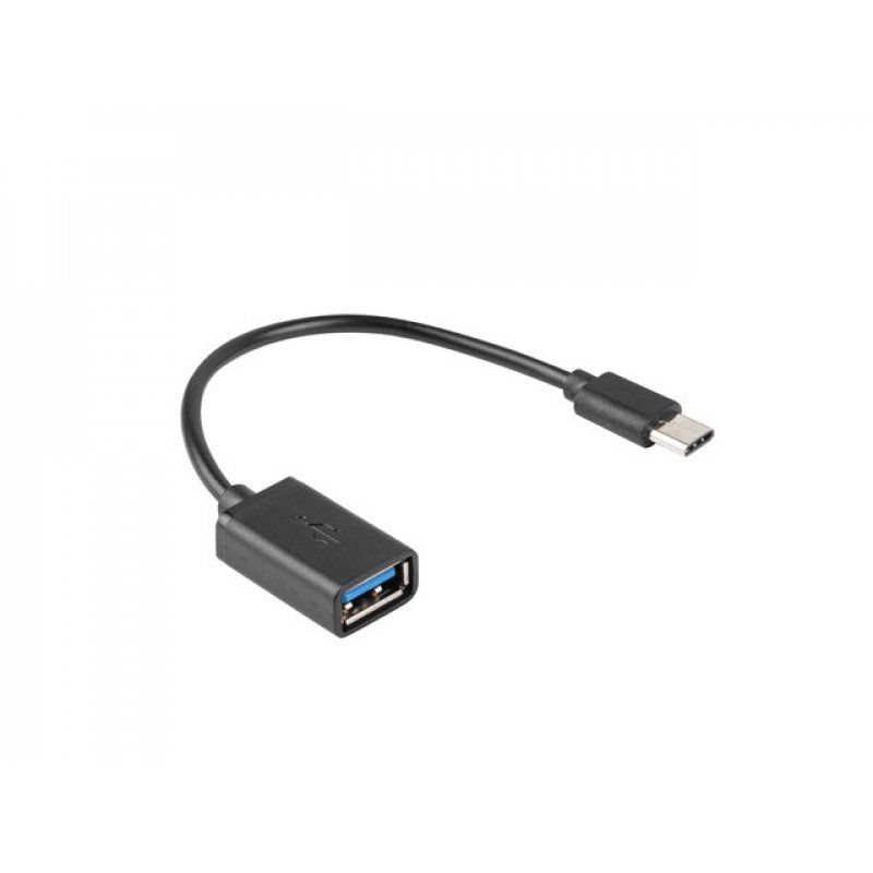 Lanberg AD-OTG-UC-01 USB cable 0.15 m USB 2.0 USB A USB C Black