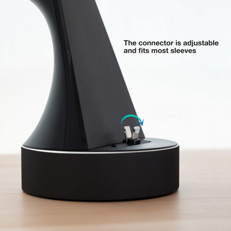 BASE DE CARGA TOOQ PARA APPLE WATCH Y IPHONE NEGRO INCLUYE CARGADOR USB