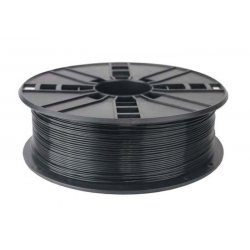 Gembird 3DP-PLA1.75GE-01-BK matériel d'impression 3D Acide polylactique (PLA) Noir 200 g