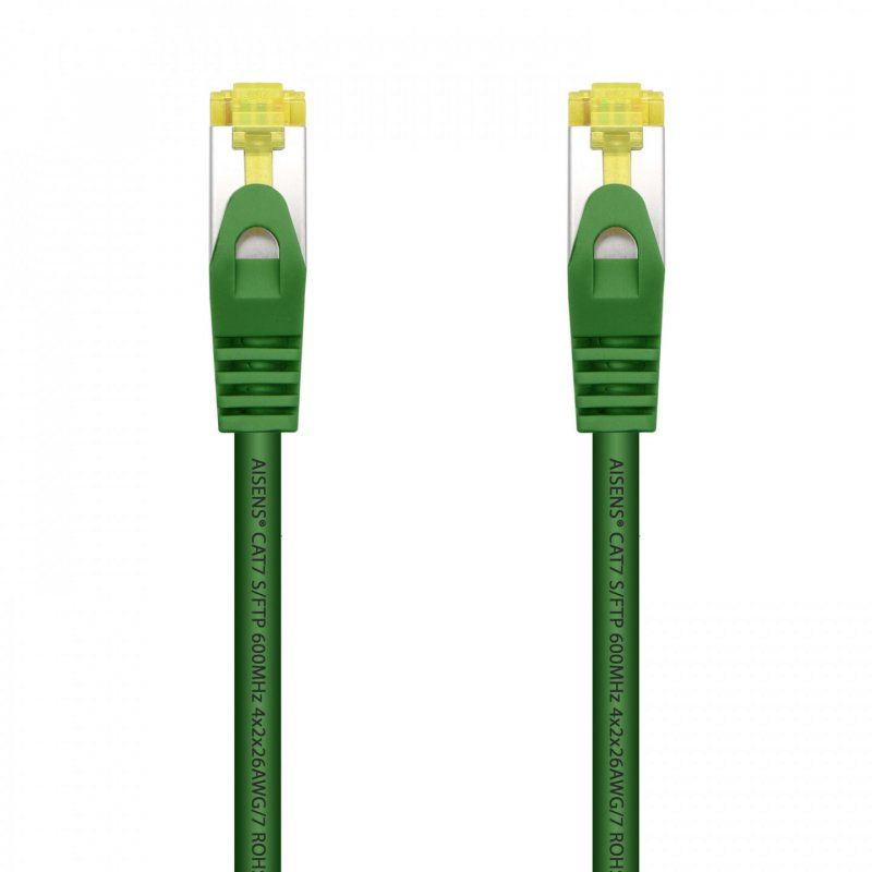 AISENS A146-0482 networking cable Green 1 m Cat7 S/FTP (S-STP)