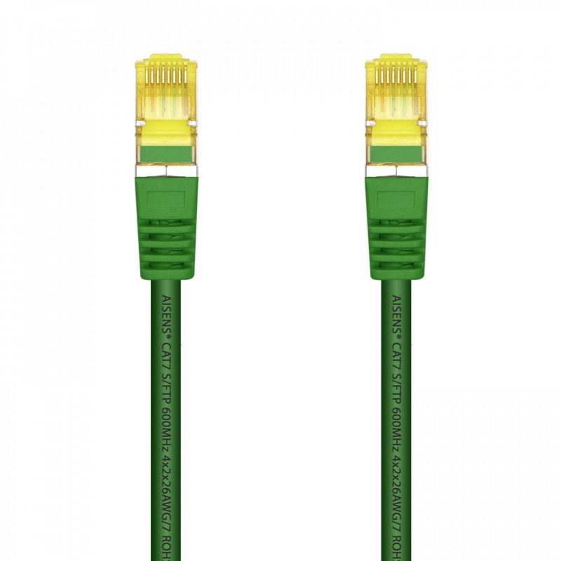 AISENS A146-0482 câble de réseau Vert 1 m Cat7 S/FTP (S-STP)