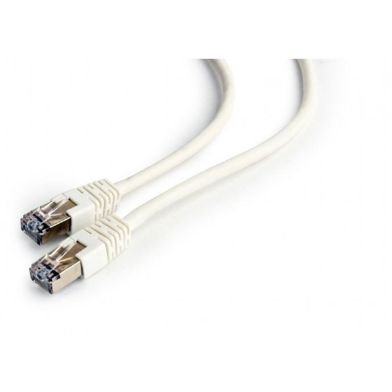 Gembird PP6-0.5M/W networking cable White Cat6 F/UTP (FTP)