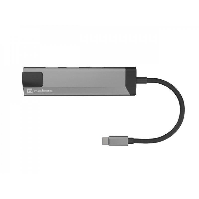 NATEC Fowler Go USB 3.2 Gen 1 (3.1 Gen 1) Type-C Acier inoxydable