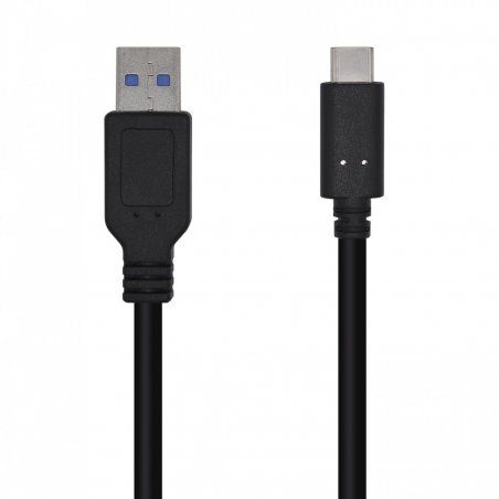 AISENS A107-0450 USB cable 1.5 m USB 3.2 Gen 2 (3.1 Gen 2) USB A USB C Black