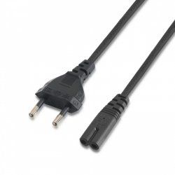 AISENS A132-0173 câble électrique Noir 1,5 m CEE7/7 Coupleur C7