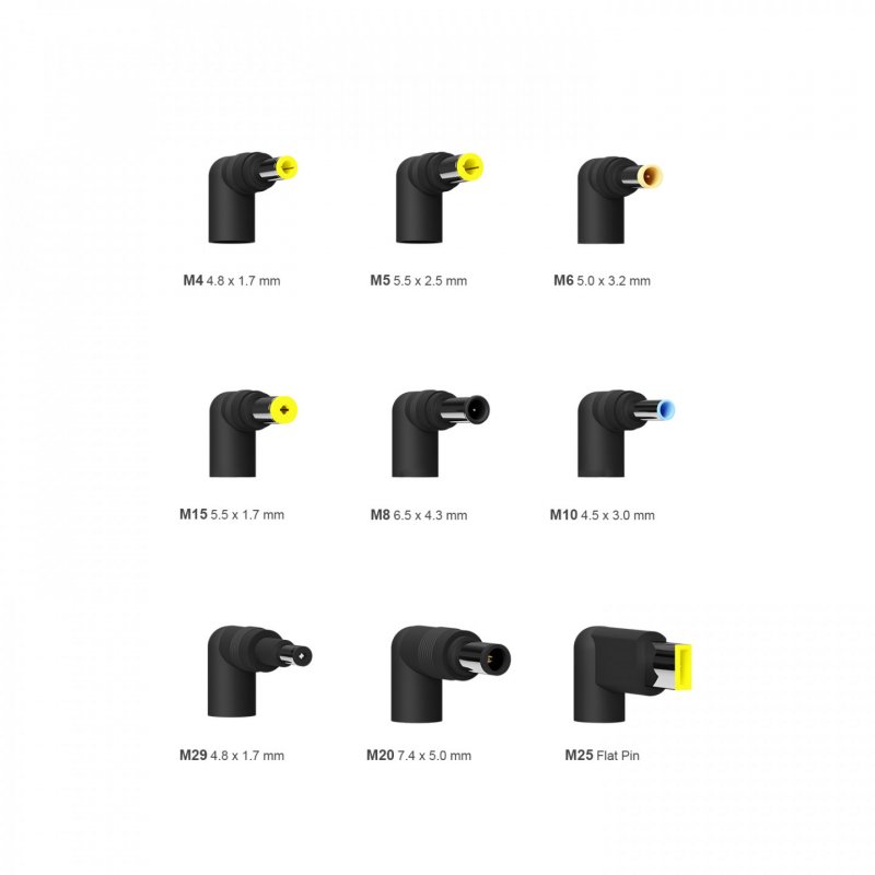 CARGADOR AISENS 65W AUTOMATICO UNI. PORTATIL 9 CONECTORES USB-A QC3.0 NEGRO