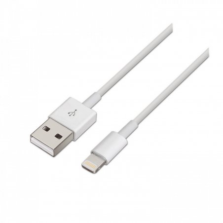 AISENS A102-0035 lightning cable 1 m White