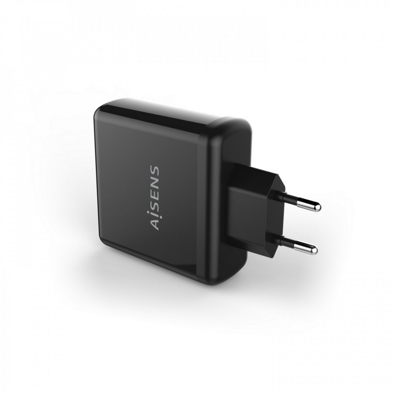AISENS CARGADOR PD3.0 QC3.0 1 PUERTO 1XUSB-C 60W NEGRO