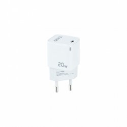 TooQ USB-C PD20W Wall Charger, White