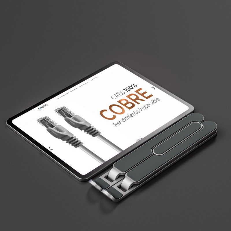 AISENS LPS1M-099 laptop stand Silver 38.1 cm (15")