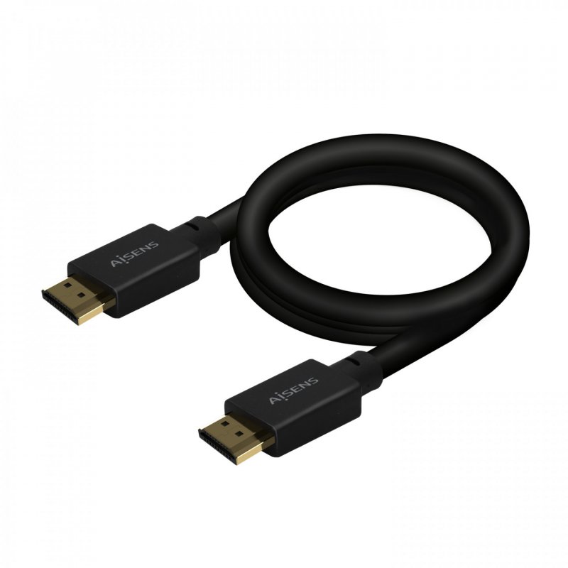 CABLE HDMI AISENS V2.1 ULTRA ALTA VELOCIDAD 8K60HZ M/M 5.0M NEGRO