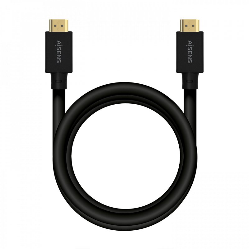 CABLE HDMI AISENS V2.1 ULTRA ALTA VELOCIDAD 8K60HZ M/M 5.0M NEGRO
