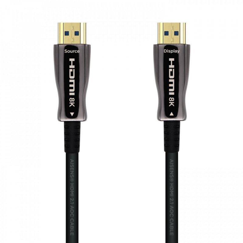 AISENS A153-0524 câble HDMI 100 m HDMI Type A (Standard) Noir