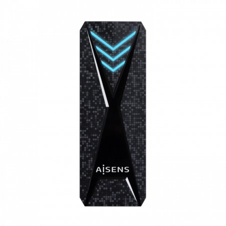 AISENS ASM2-RGB013B storage drive enclosure SSD enclosure Black M.2