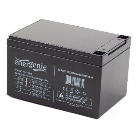 Gembird BAT-12V12AH Batterie de l'onduleur Sealed Lead Acid (VRLA) 12 V 12 Ah
