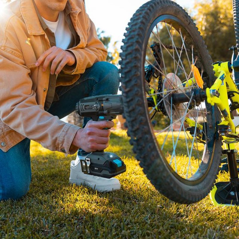 Cecotec 70013 power wrench 3000 RPM 400 N m Black, Blue, Grey 20 V