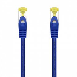CABLE RED AISENS LATIGUILLO RJ45 LSZH CAT.7 SFTP PIMF 0.5M AZUL