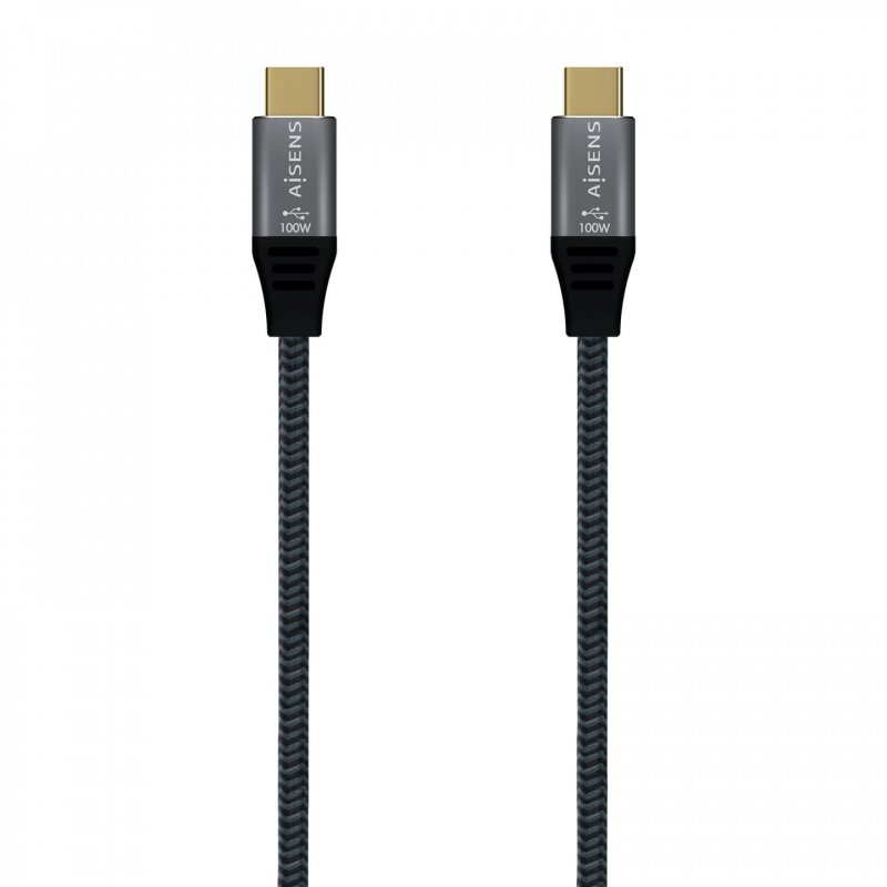 AISENS A107-0628 câble USB 1 m USB 2.0 USB C Gris