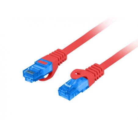 Lanberg PCF6A-10CC-0300-R networking cable Red 3 m Cat6a S/FTP (S-STP)