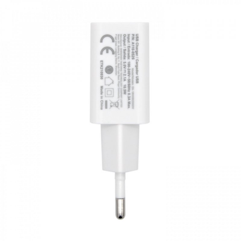 AISENS A110-0526 mobile device charger Universal White AC Indoor