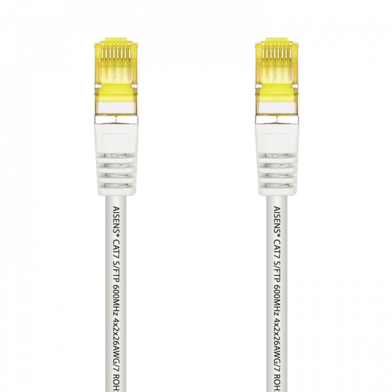 AISENS A146-0490 networking cable White 1 m Cat7 S/FTP (S-STP)