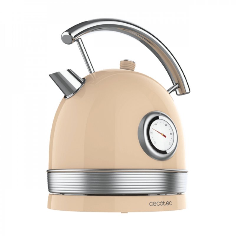 HERVIDOR DE AGUA CECOTEC THERMOSENSE 420 VINTAGE LIGHT BEIGE