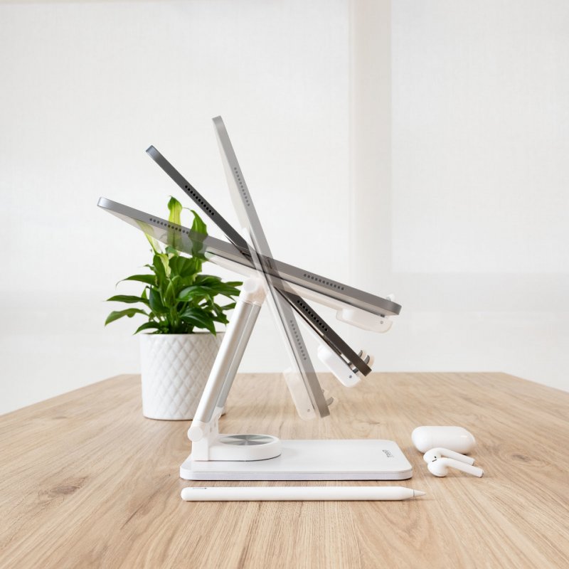 TooQ Adjustable Tablet Stand for Mobile Phone or Tablet up to 12.9"