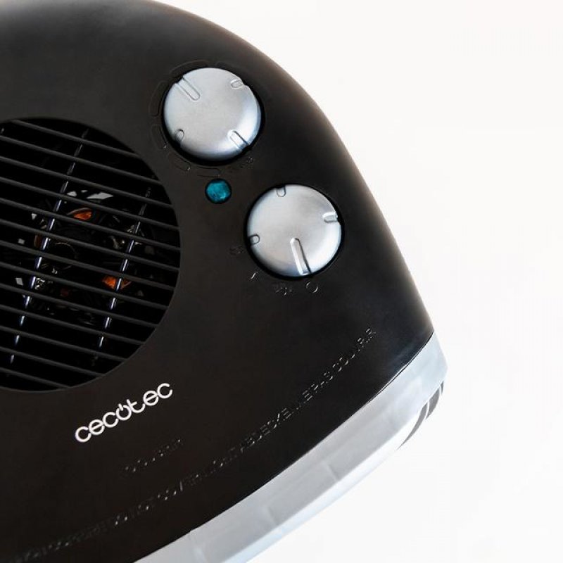 Cecotec 08250 electric space heater Indoor Black, Grey 2000 W Household bladeless fan