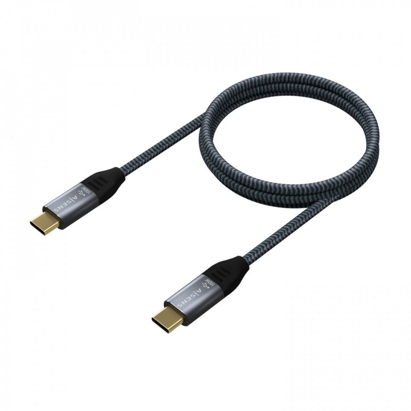 CABLE AISENS USB 2.0 ALUMINIO 5A 100W E-MARK USB-C 2.0M