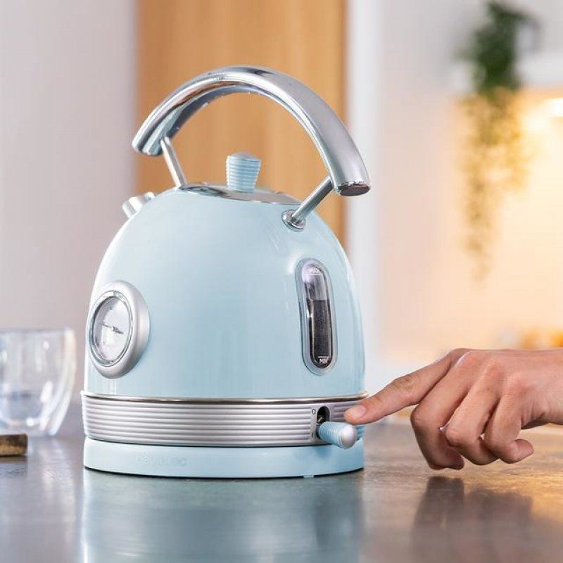 Cecotec ThermoSense 420 electric kettle 1.8 L 2200 W Light Blue