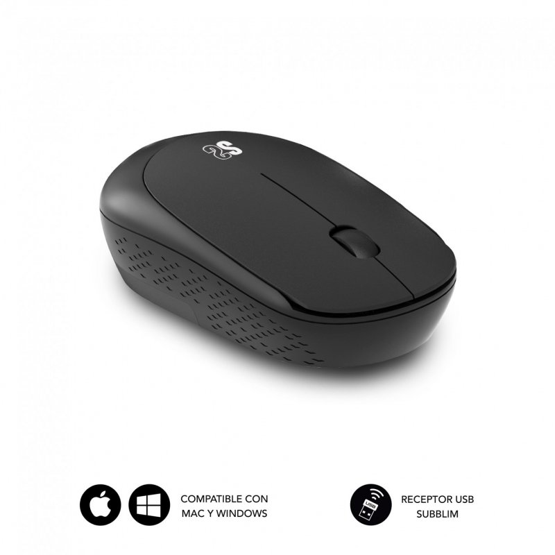 SUBBLIM SUBMP-03HP001 mouse pad Black