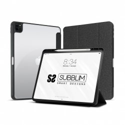 SUBBLIM SUBCST-5SC400 étui pour tablette 27,9 cm (11") Folio Noir, Transparent
