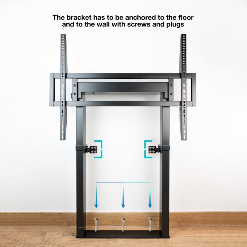 SOPORTE TOOQ SUELO/PARED FIJO HIPERION 55-100