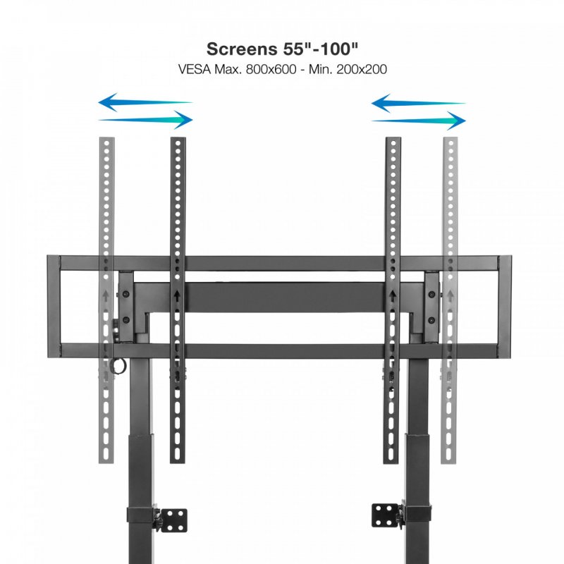 SOPORTE TOOQ SUELO/PARED FIJO HIPERION 55-100