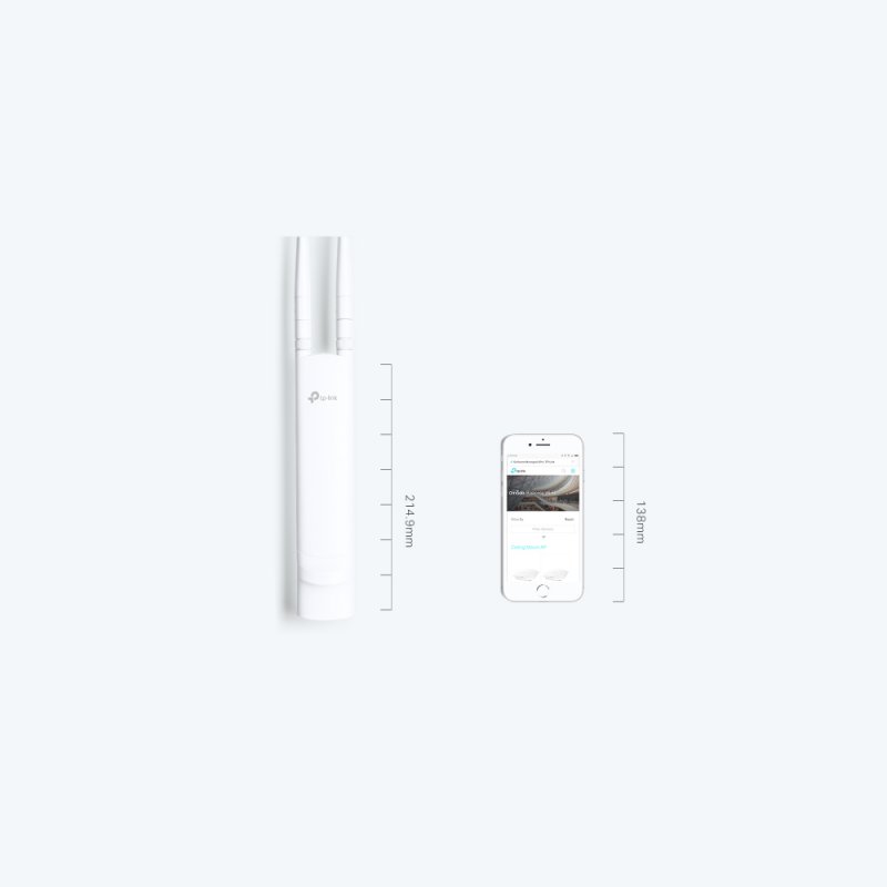 AP EXTERIOR TP-LINK OMADA EAP113-OUTDOOR 300 MBPS WIFI