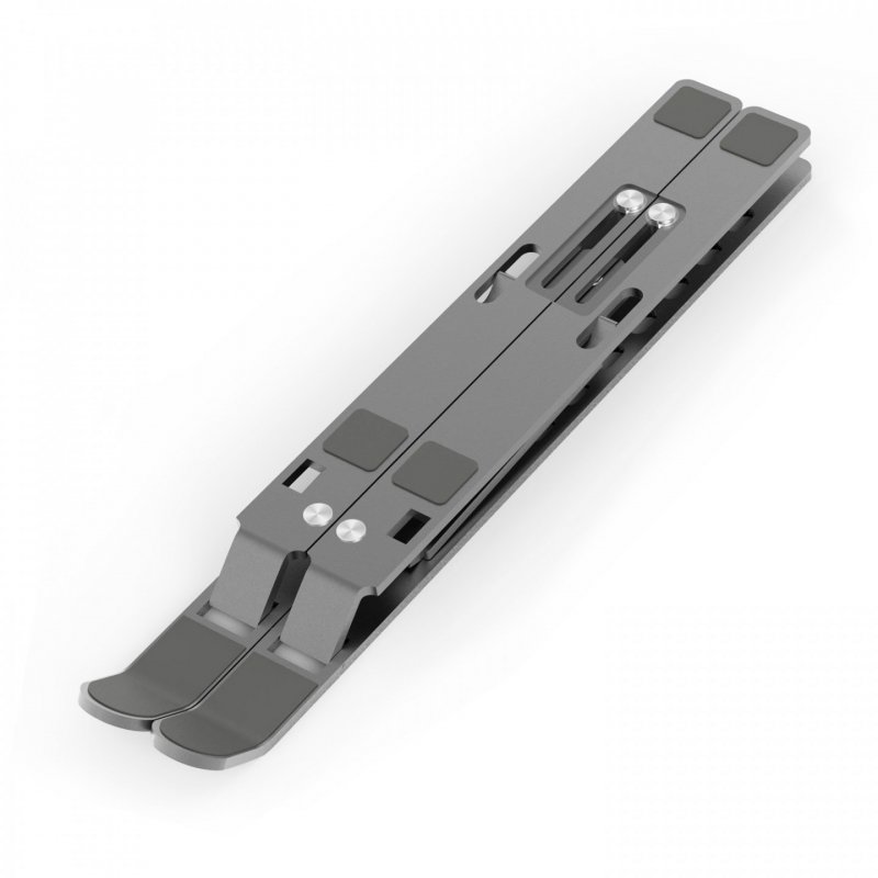 AISENS Adjustable Desktop Support for Laptop / Tablet, Gray