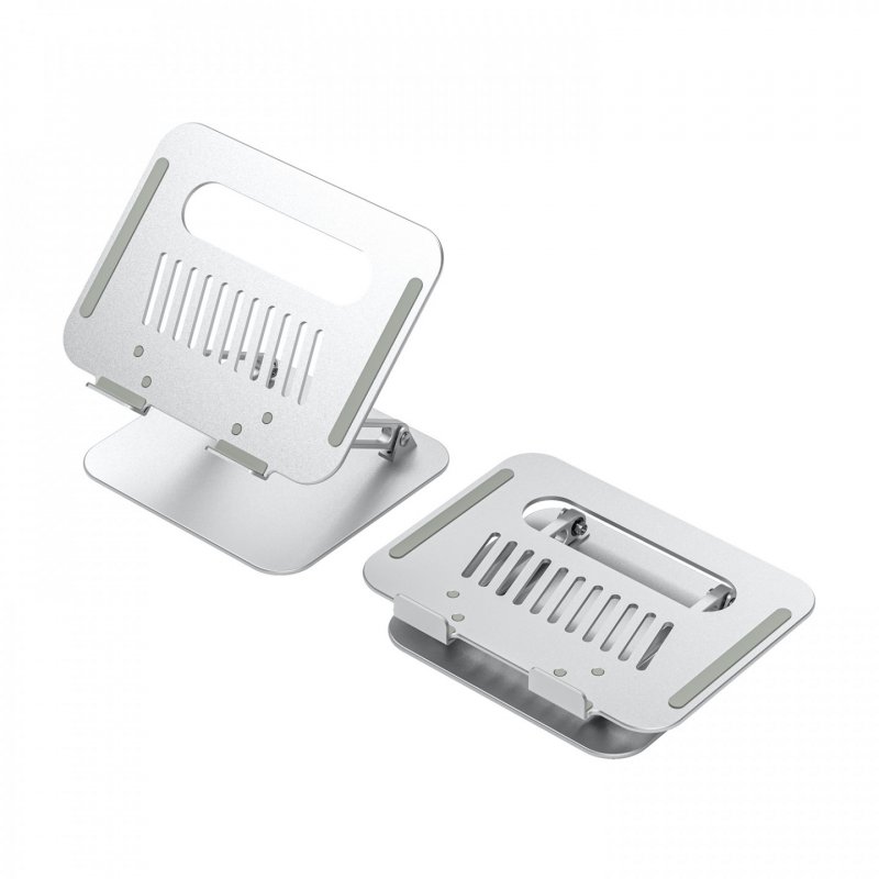 AISENS LPS4XL-181 Support de livres Support pour ordinateur portable et tablette Argent 43,2 cm (17")