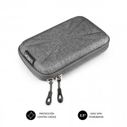 FUNDA DISCO DURO SUBBLIM HDD BUSINESS CASE 2,5" GREY