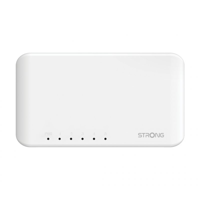Strong SW5000P network switch Gigabit Ethernet (10/100/1000) White