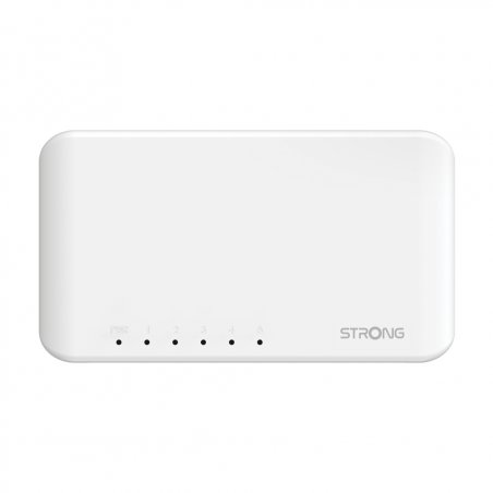 Strong SW5000P network switch Gigabit Ethernet (10/100/1000) White
